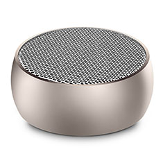Mini Wireless Bluetooth Speaker Portable Stereo Super Bass Loudspeaker S25 for Samsung Galaxy M04 Gold