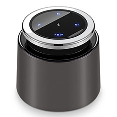 Mini Wireless Bluetooth Speaker Portable Stereo Super Bass Loudspeaker S26 for Vivo iQOO Z7 5G Black