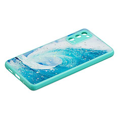 Silicone Candy Rubber Gel Fashionable Pattern Soft Case Cover Y01X for Samsung Galaxy S20 FE (2022) 5G Green