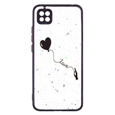 Silicone Candy Rubber Gel Fashionable Pattern Soft Case Cover Y01X for Xiaomi Redmi 9 India Black