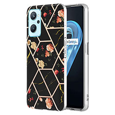 Silicone Candy Rubber Gel Fashionable Pattern Soft Case Cover Y02B for Oppo K10 4G Black