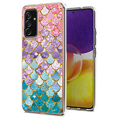 Silicone Candy Rubber Gel Fashionable Pattern Soft Case Cover Y03B for Samsung Galaxy A34 5G Colorful