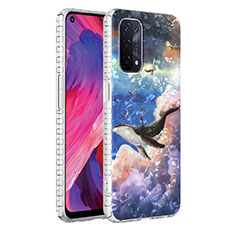 Silicone Candy Rubber Gel Fashionable Pattern Soft Case Cover Y04B for Oppo A93 5G Mixed