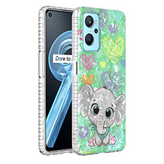Silicone Candy Rubber Gel Fashionable Pattern Soft Case Cover Y04B for Oppo K10 4G Colorful