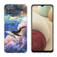 Silicone Candy Rubber Gel Fashionable Pattern Soft Case Cover Y04B for Samsung Galaxy M12 Mixed