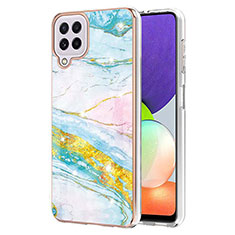 Silicone Candy Rubber Gel Fashionable Pattern Soft Case Cover Y05B for Samsung Galaxy A22 4G Colorful