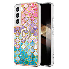 Silicone Candy Rubber Gel Fashionable Pattern Soft Case Cover Y15B for Samsung Galaxy S25 Plus 5G Mixed