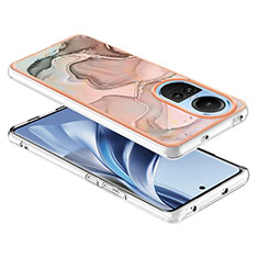 Silicone Candy Rubber Gel Fashionable Pattern Soft Case Cover YB7 for Oppo Reno10 5G Mixed