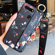 Silicone Candy Rubber Gel Flowers Soft Case Cover K03 for Huawei Honor V20 Mixed