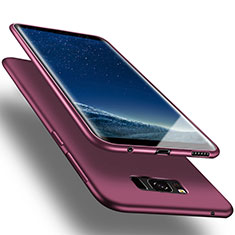 Silicone Candy Rubber Gel Soft Cover for Samsung Galaxy S8 Plus Purple