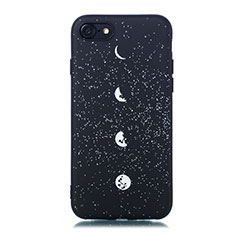 Silicone Candy Rubber Gel Starry Sky Soft Case Cover for Apple iPhone 8 Mixed