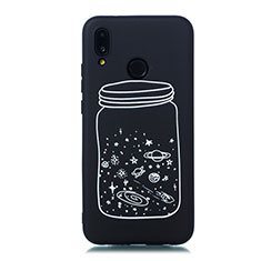 Silicone Candy Rubber Gel Starry Sky Soft Case Cover for Huawei P20 Lite White