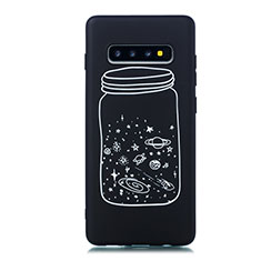 Silicone Candy Rubber Gel Starry Sky Soft Case Cover for Samsung Galaxy S10 5G White