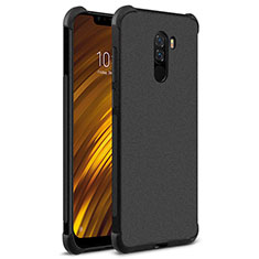 Silicone Candy Rubber Soft Case TPU for Xiaomi Pocophone F1 Black