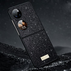 Silicone Candy Rubber TPU Bling-Bling Soft Case Cover LD1 for Huawei Pocket S Black