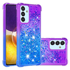 Silicone Candy Rubber TPU Bling-Bling Soft Case Cover S02 for Samsung Galaxy A82 5G Purple