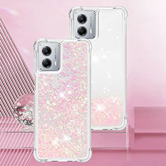 Silicone Candy Rubber TPU Bling-Bling Soft Case Cover YB3 for Motorola Moto G 5G (2023) Pink
