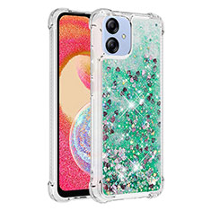 Silicone Candy Rubber TPU Bling-Bling Soft Case Cover YB3 for Samsung Galaxy A04 4G Green