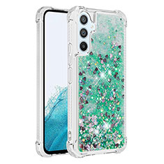 Silicone Candy Rubber TPU Bling-Bling Soft Case Cover YB3 for Samsung Galaxy Quantum4 5G Green