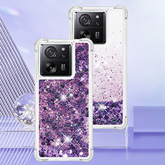 Silicone Candy Rubber TPU Bling-Bling Soft Case Cover YB3 for Xiaomi Mi 13T 5G Purple