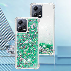 Silicone Candy Rubber TPU Bling-Bling Soft Case Cover YB3 for Xiaomi Redmi Note 12 Pro 5G Green