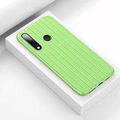 Silicone Candy Rubber TPU Line Soft Case Cover C01 for Huawei Honor 20E Green