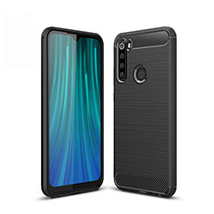 Silicone Candy Rubber TPU Line Soft Case Cover for Xiaomi Redmi Note 8T Black