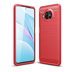 Silicone Candy Rubber TPU Line Soft Case Cover WL1 for Xiaomi Mi 10i 5G Red