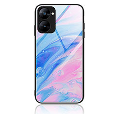 Silicone Frame Fashionable Pattern Mirror Case Cover JM1 for Realme 10S 5G Colorful