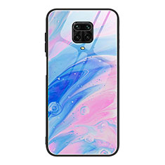 Silicone Frame Fashionable Pattern Mirror Case Cover JM1 for Xiaomi Redmi Note 9 Pro Colorful