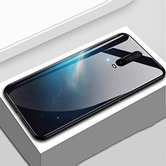 Silicone Frame Fashionable Pattern Mirror Case Cover S02 for Xiaomi Redmi K30 4G Black