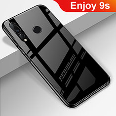 Silicone Frame Mirror Case Cover for Huawei P Smart+ Plus (2019) Black