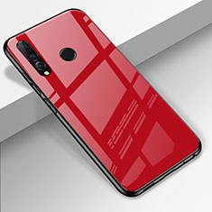 Silicone Frame Mirror Case Cover for Huawei P Smart+ Plus (2019) Red