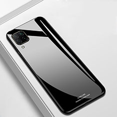 Silicone Frame Mirror Case Cover for Huawei P40 Lite Black