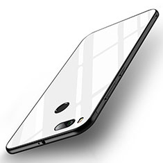Silicone Frame Mirror Case Cover for Xiaomi Mi 5X White