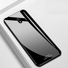 Silicone Frame Mirror Case Cover for Xiaomi Redmi 8A Black
