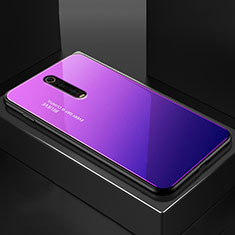 Silicone Frame Mirror Case Cover for Xiaomi Redmi K20 Purple