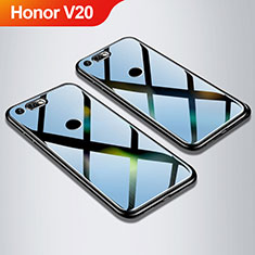 Silicone Frame Mirror Case Cover M01 for Huawei Honor View 20 Black