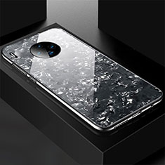 Silicone Frame Mirror Case Cover M02 for Huawei Mate 30 Pro Black