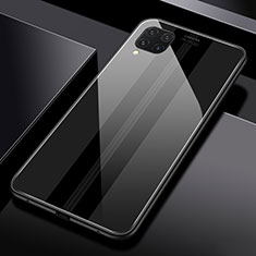 Silicone Frame Mirror Case Cover T01 for Huawei Nova 6 SE Black