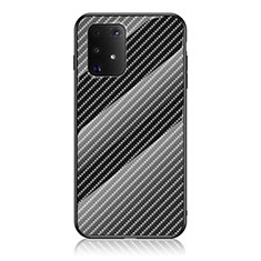 Silicone Frame Mirror Rainbow Gradient Case Cover LS2 for Samsung Galaxy S10 Lite Black