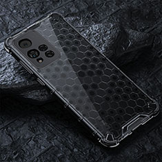 Silicone Transparent Frame Case Cover 360 Degrees AM3 for Xiaomi Mi 11i 5G (2022) Black