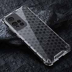 Silicone Transparent Frame Case Cover 360 Degrees AM3 for Xiaomi Mi 11i 5G (2022) White