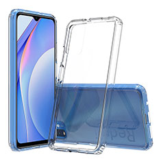 Silicone Transparent Frame Case Cover 360 Degrees ZJ5 for Xiaomi Redmi 9T 4G Clear