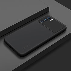 Silicone Transparent Frame Case Cover for Oppo K9 Pro 5G Black