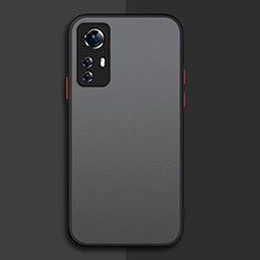 Silicone Transparent Frame Case Cover for Xiaomi Mi 12 Pro 5G Black