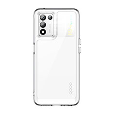 Silicone Transparent Frame Case Cover J01S for Realme 9 SE 5G Clear