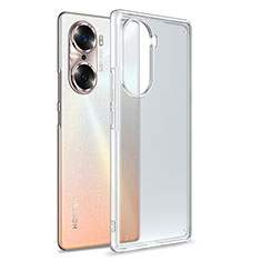 Silicone Transparent Frame Case Cover WL1 for Huawei Honor 60 Pro 5G Clear