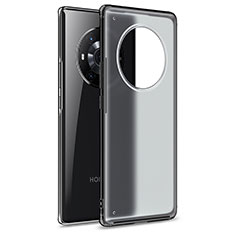 Silicone Transparent Frame Case Cover WL1 for Huawei Honor Magic3 5G Black