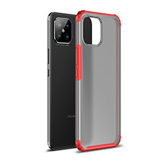 Silicone Transparent Frame Case Cover WL1 for Huawei Nova 8 SE 4G Red